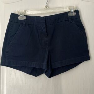 J. Crew Navy Women’s shorts size 2 with 3” inseam